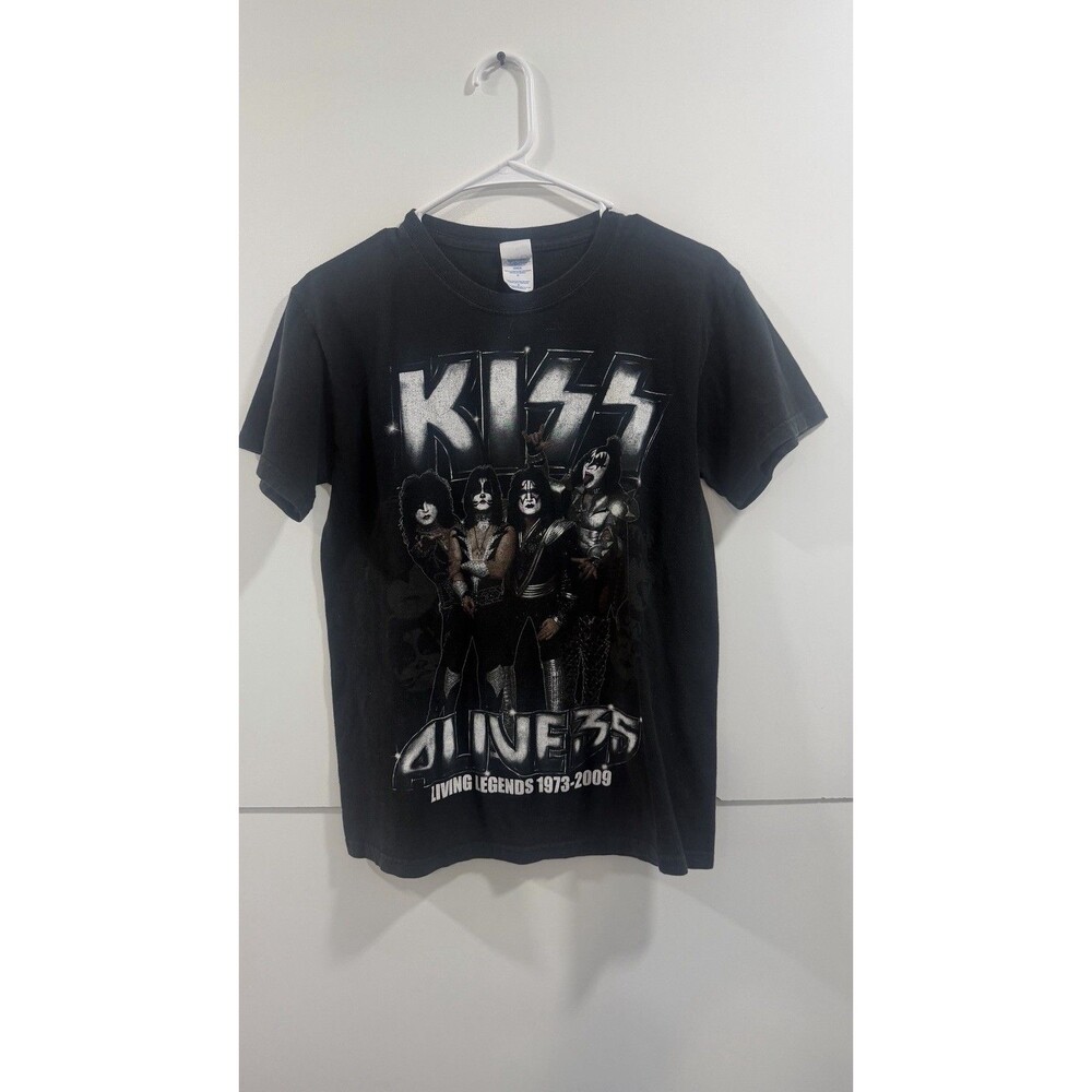 Kiss Alive 35th Anniversary T Shirt Size Small Band 2008-2009 Tour M&O Knits